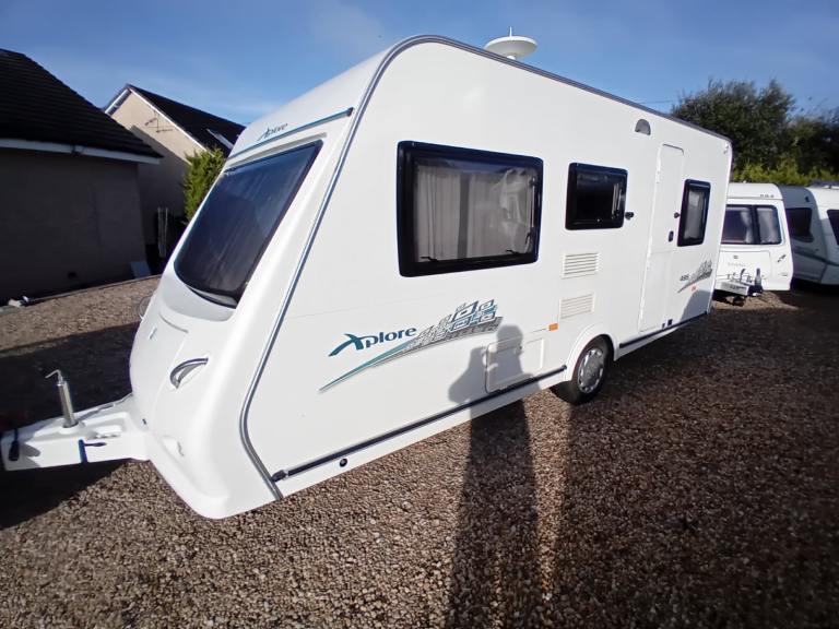Elddis xplore light weight 5 berth