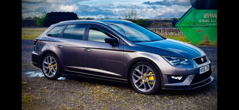 Seat, LEON, FR 2.0TDI 184bhp stage 1+ Estate,  2016, Manual, 87k 