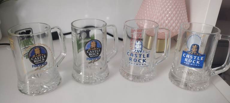 Castle rock beer festival glasses 