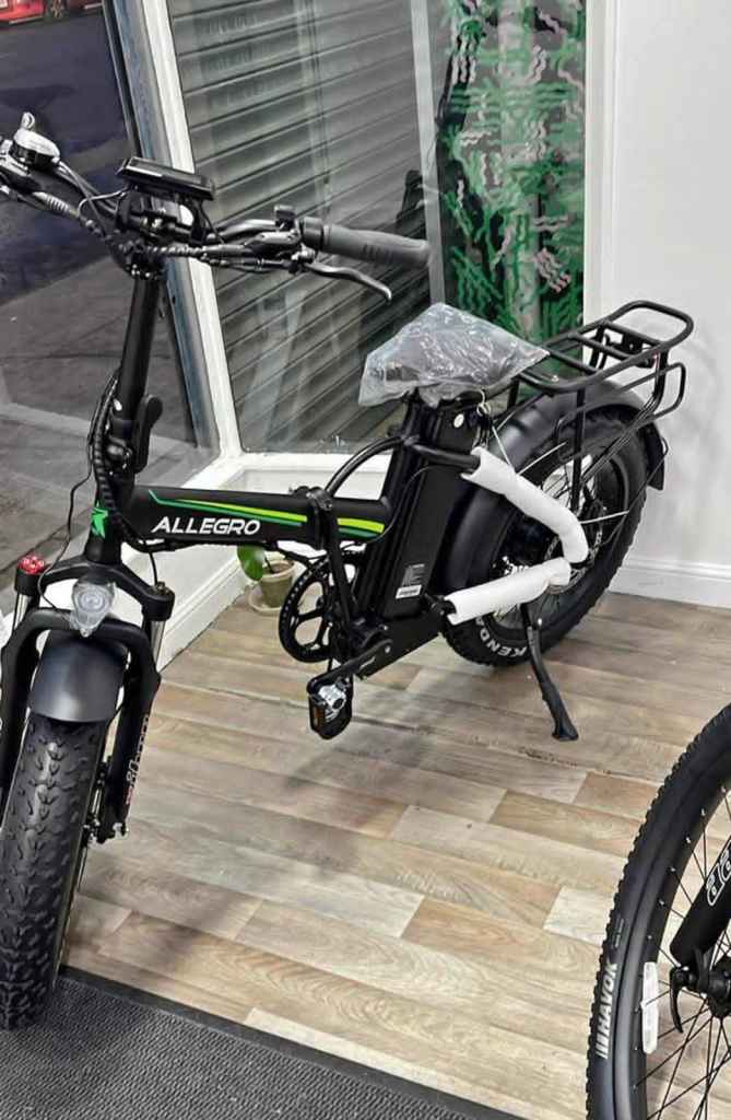 Allegro bike 35ah 48v battery legal road bike 