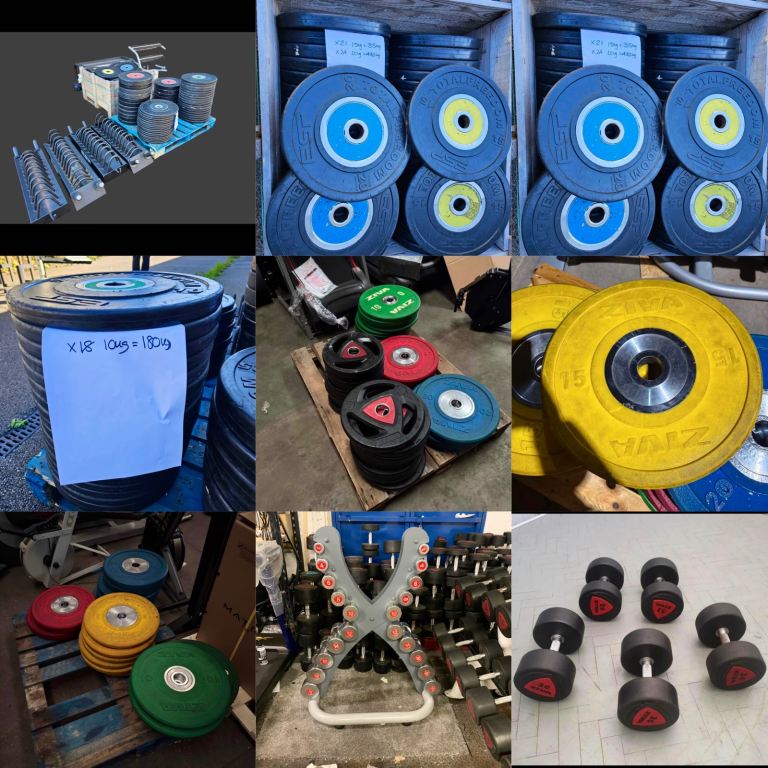Ziva Polyurethane Dumbbells Sets available in the following sets with Racks 