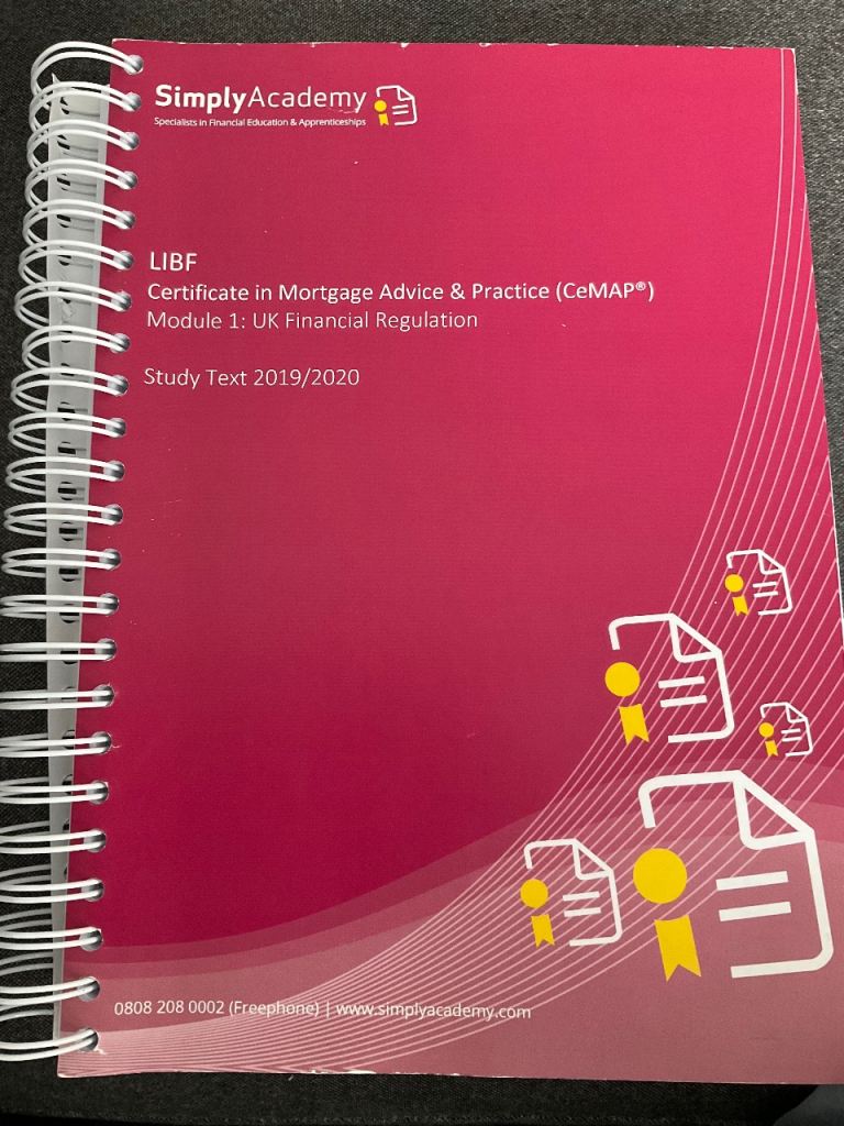 SimplyAcademy CeMAP Study Text 2019/2020 - Modules 1, 2 & 3