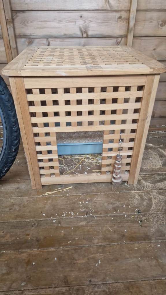 Ikea Hol for Rabbit Litter Tray 