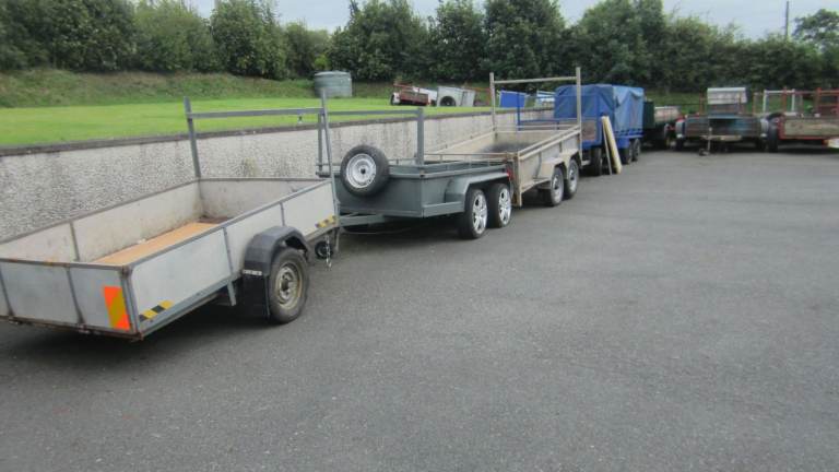 Various refurb. Car Trailers