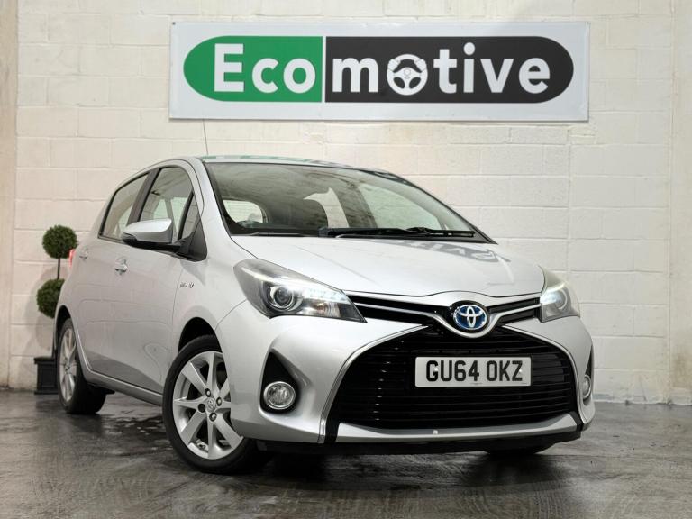 2014 Toyota Yaris 1.5 VVT-h Excel E-CVT Euro 6 5dr (15in Alloy) HATCHBACK Petrol/Electric Hybrid ...