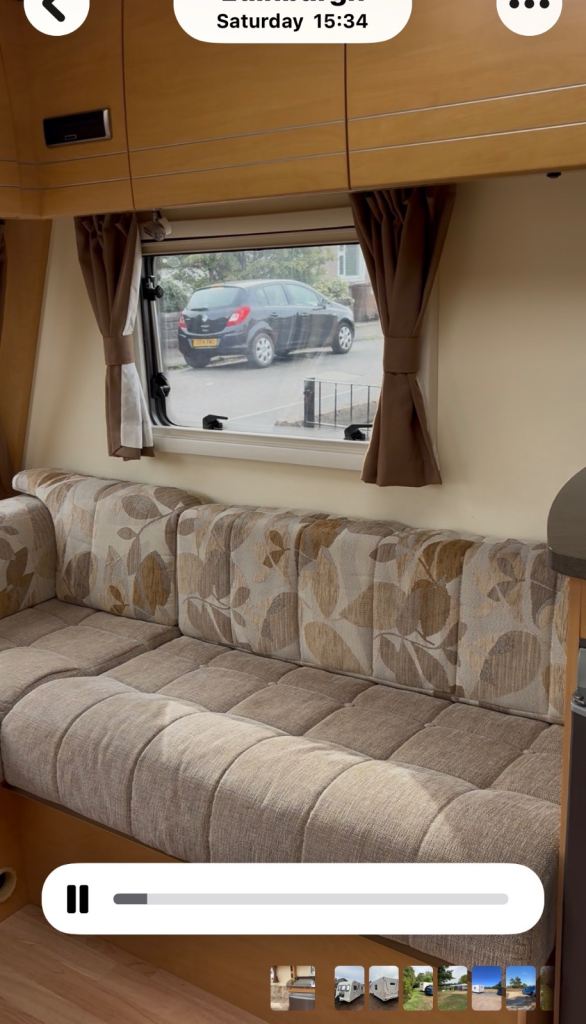 Bailey Olympus 4 Berth Caravan