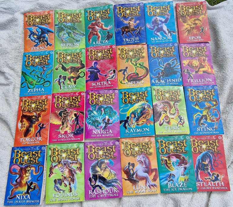 Beast Quest Series 1-12 and 14