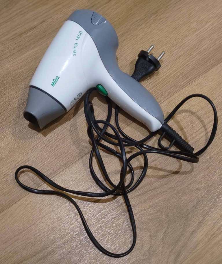 Braun Swing 1400 Portable Hair Dryer EU Plug