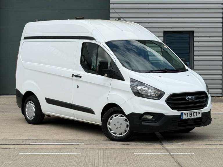 FORD TRANSIT CUSTOM 2.0 TDCI 2019 (19) HIGH ROOF PANEL VAN + 1 OWNER VAN + FSH
