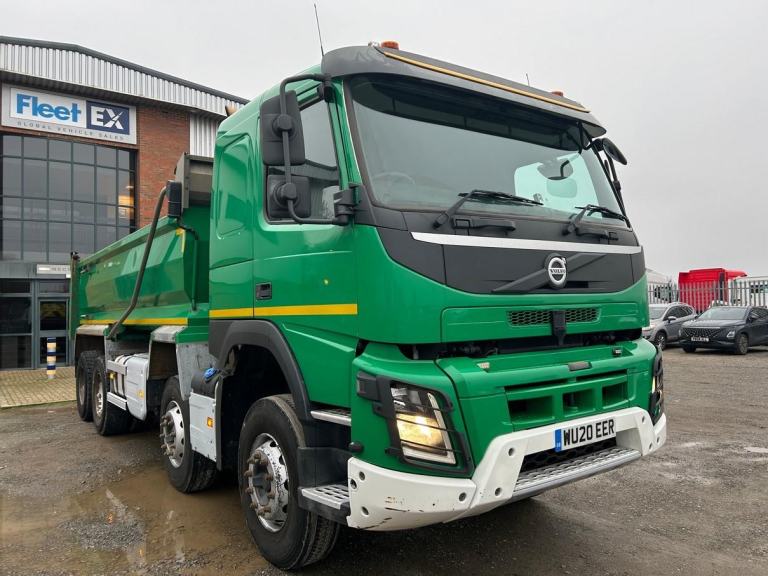 VOLVO FMX420 *EURO 6* 8X4 STEEL TIPPER 2020 – WU20 EER