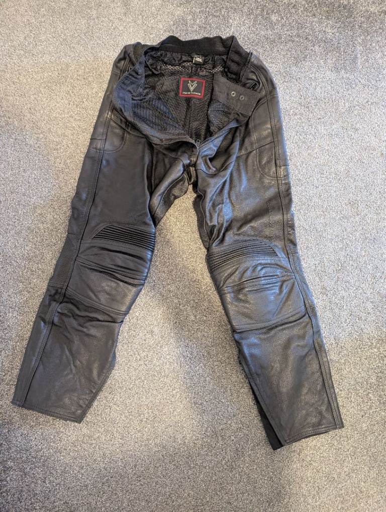 Frank Thomas Ladies Leather Trousers - Size 14