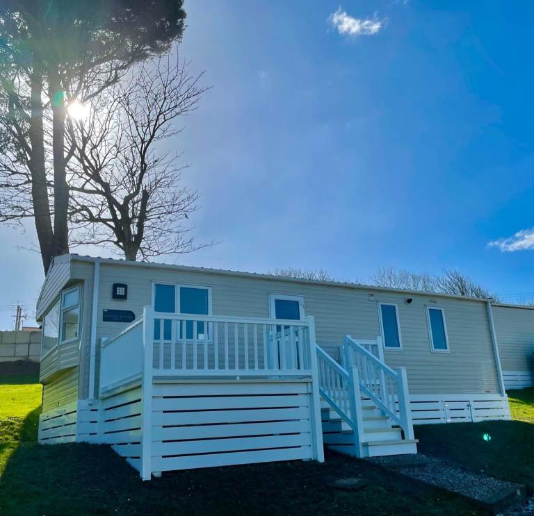 Beautiful ABI static caravan for sale Newquay bay resort cornwall