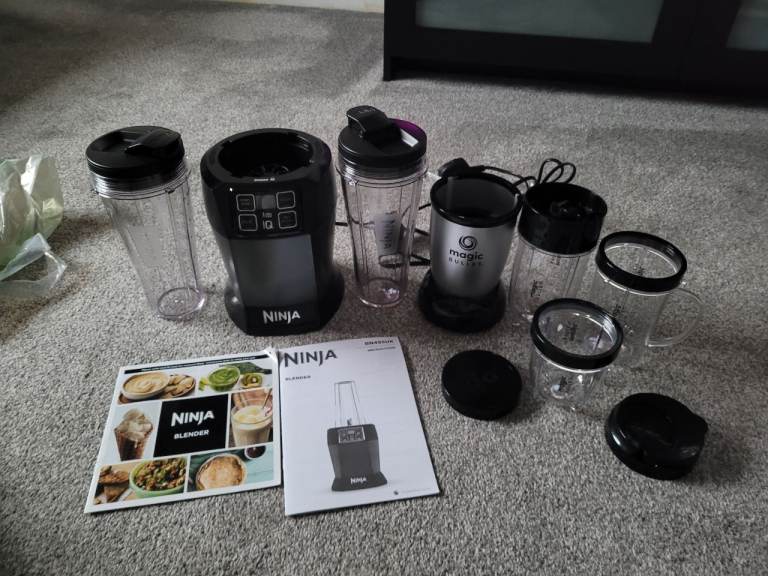 Ninja and Magic Bullet blender Bundle