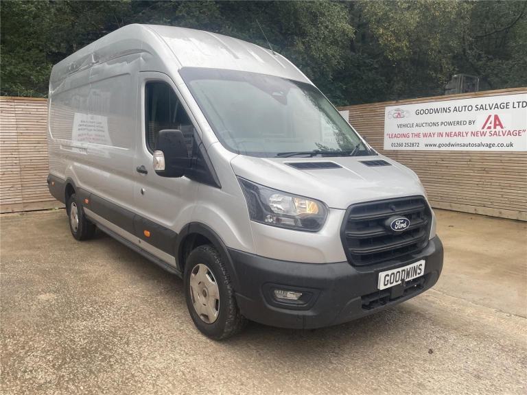 2024 74 FORD TRANSIT 350 TREND L4H3 2.0TD DAMAGED REPAIRABLE SALVAGE