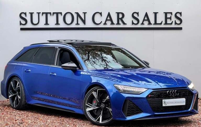 2021 Audi RS6 Avant 4.0 TFSI V8 Carbon Black Tiptronic quattro Euro 6 (s/s) 5dr ESTATE Petrol Aut...