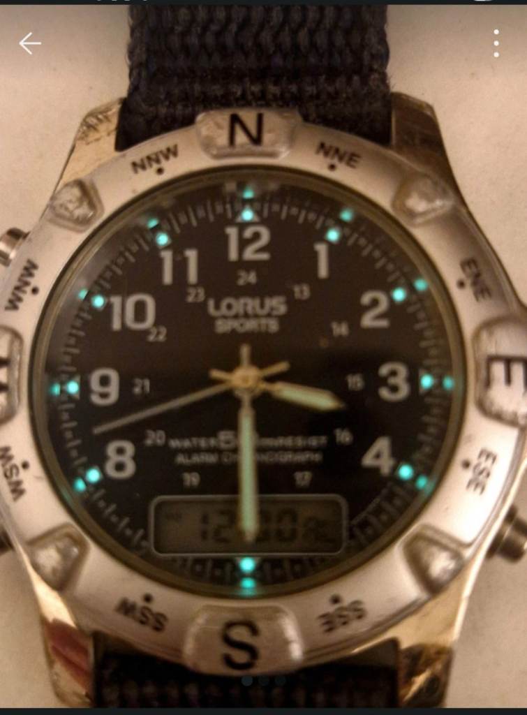 Lorus sports quartz chronograph