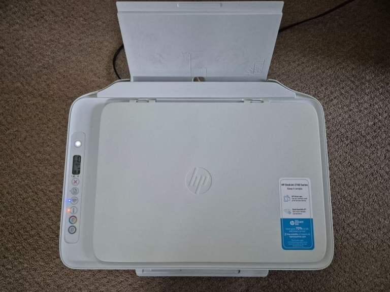 HP DeskJet 2700 All-in-One WiFi Printer - selling as spares and repairs even though it works