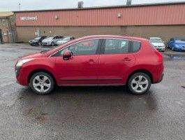 2011/Peugeot 3008 1.6 HDi 112 Sport 5dr)/123567 miles  mot 23/11/26/ good in and out drive like new 