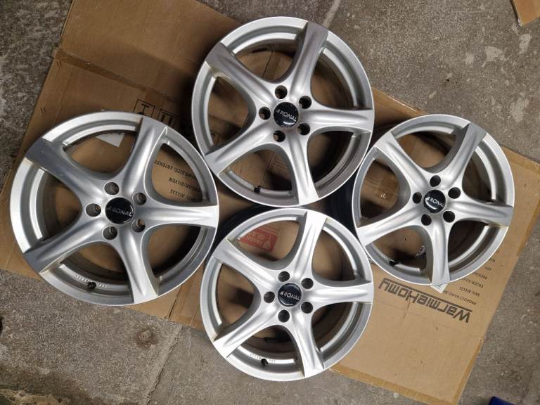 Set of Ronal R42 17” winterised wheels