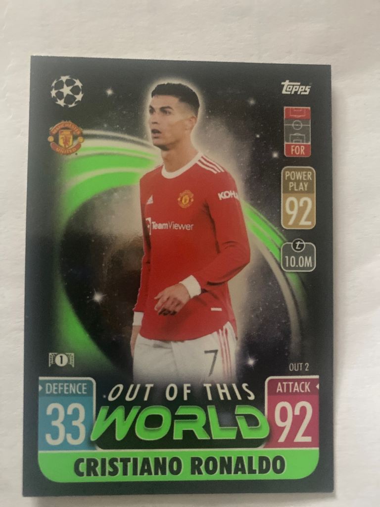 Card - Cristiano Ronaldo 
