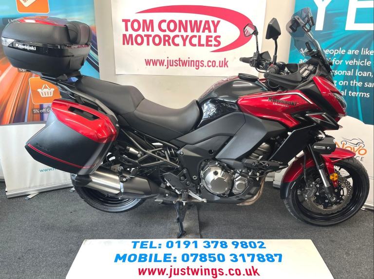 KAWASAKI VERSYS 1000, 2018(18), ONLY 9,911 MILES, IMMACULATE, LOWERED, £5995