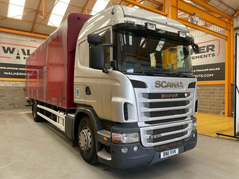 SCANIA G230 EURO 5 18 TONNE 4X2 CURTAINSIDER/STEEL CARRIER – 2011 – BN11 VVK