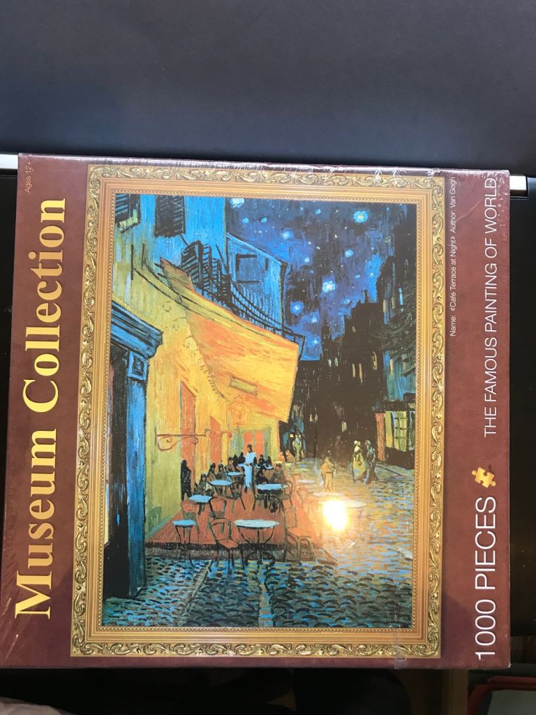 1Sealed 1000 piece Puzzle of Van Gogh ‘Cafe Terrace at Night’