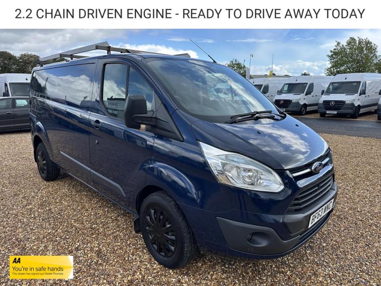 2013 Ford Transit Custom 2.2 TDCi 330 Trend Panel Van 5dr Diesel Manual L2 H1 (197 g/km, 123 bhp)...
