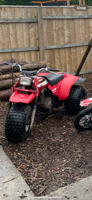 Honda atc 200 s 1984 trike quad
