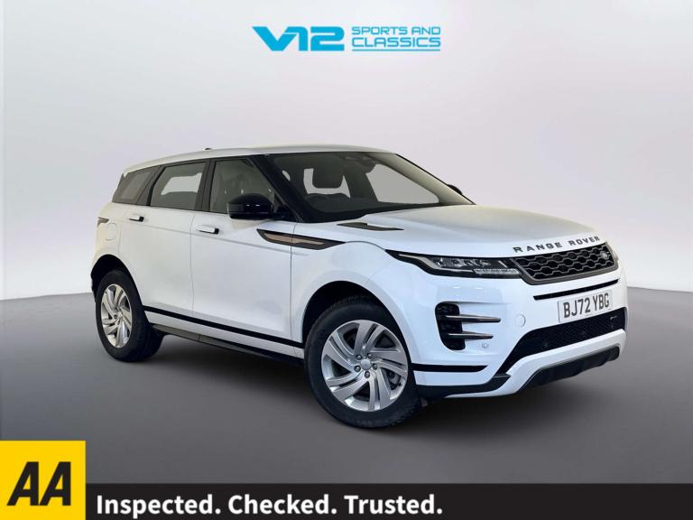 2022 Land Rover Range Rover Evoque 1.5 P300e 12.2kWh R-Dynamic S SUV 5dr Petrol Plug-in Hybrid Au...