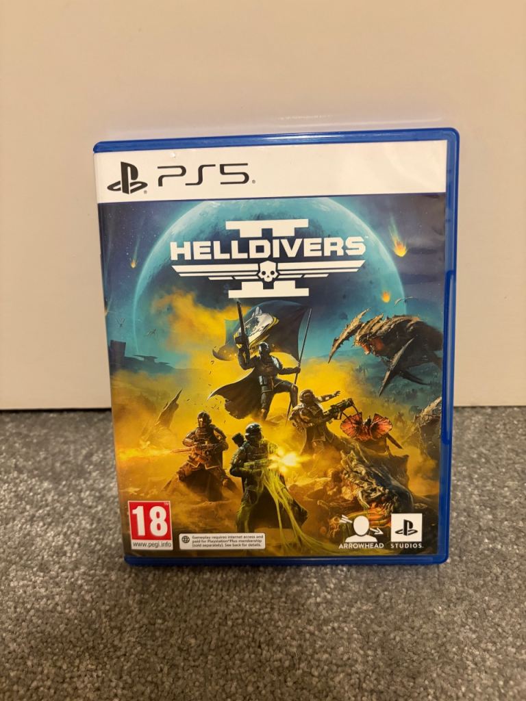 HellDivers 2 PS4 game 