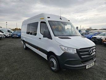 2019 ON 19 PLATE MERCEDES BENZ SPRINTER LWB CREW VAN ULEZ FREE ZONE
