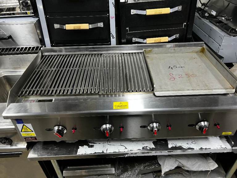 NEW CATERING Commercial Stainless Steel Griddle Grill –  CAFE KEBAB CHICKEN RESTAURANT SHOP 