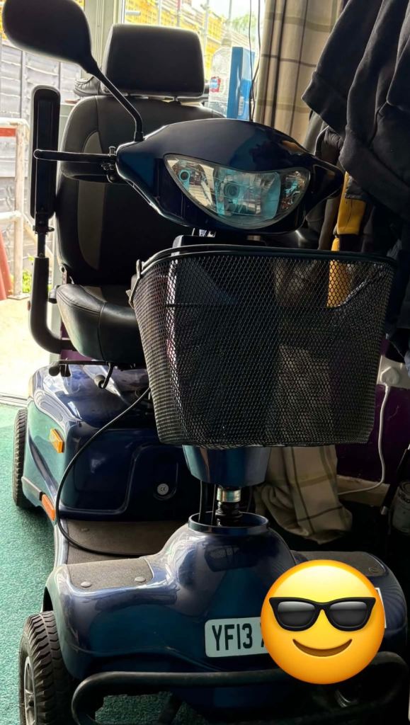 Blue Mobility Scooter 8mph