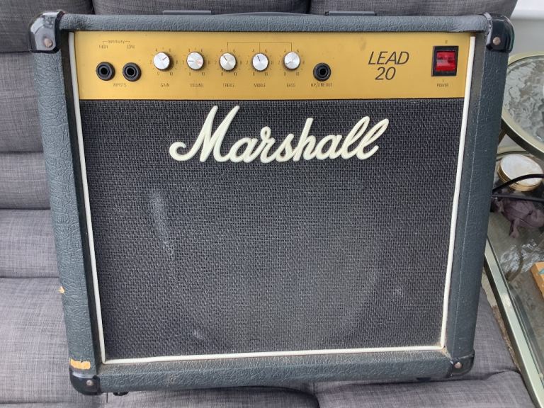 Marshall Lead 20 Amp 1980s #youtube video#