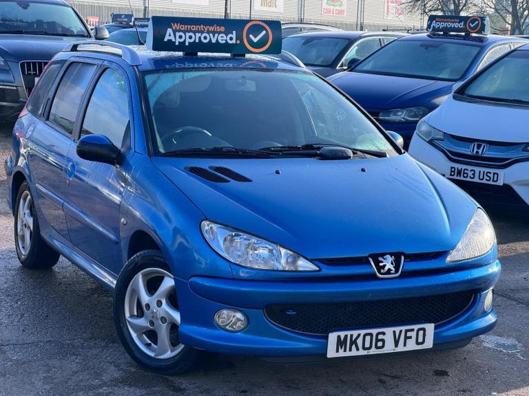 2006 Peugeot 206 Verve Sw Estate Petrol Manual