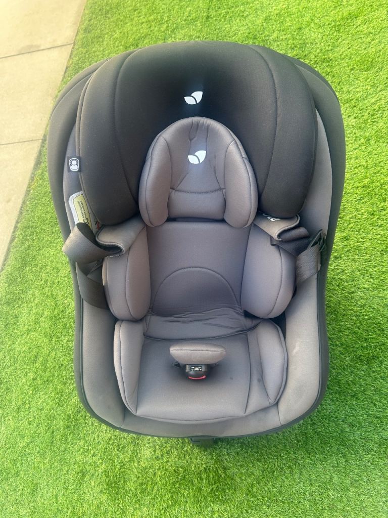 Joie 360 Spin Car Seat – Grey,isofix base included 