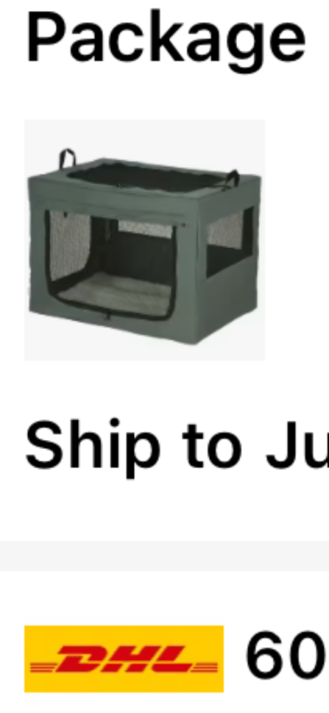 Cat/dog carrier 