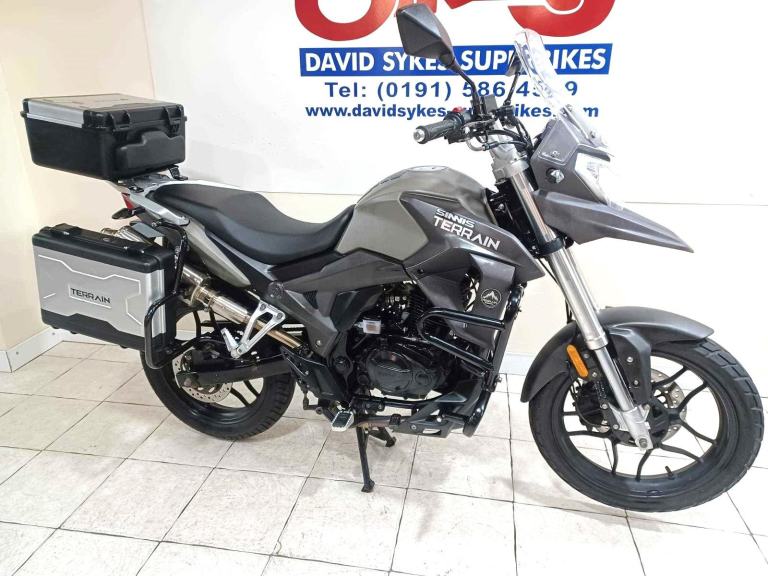 SINNIS TERRAIN 125  ADVENTURE  20-REG ONLY 5855 MILES  £1899.OTR