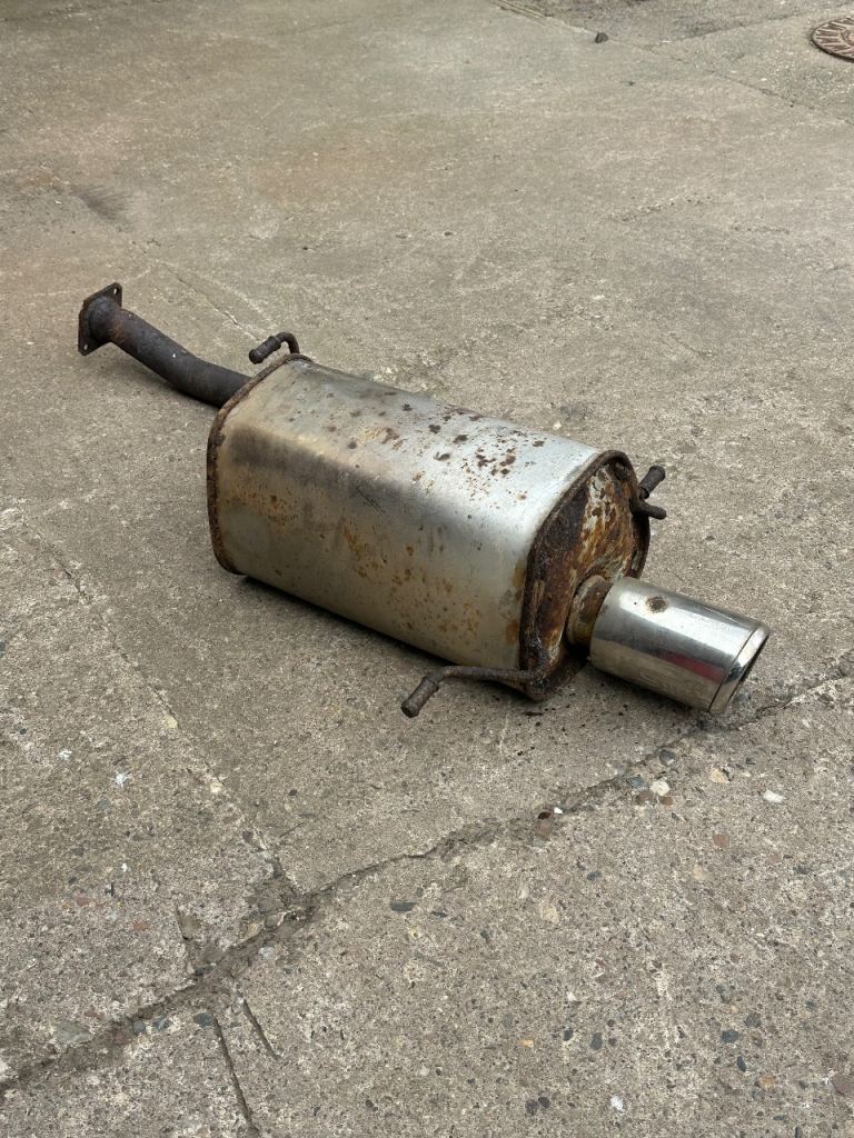 Original Subaru Impreza STI MMFF1 Sakamoto Exhaust Back Box