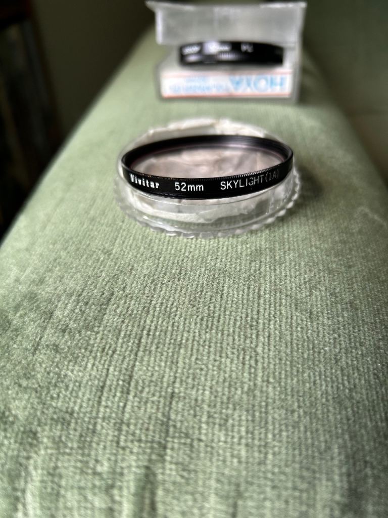 Hoya 52mm & 77mm Camera Filters - Skylight and Polarizer