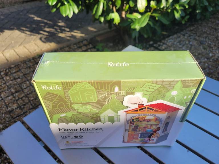 Rolife Flavor Kitchen DIY Miniature House Kit - NEW, £20.00 for Sale