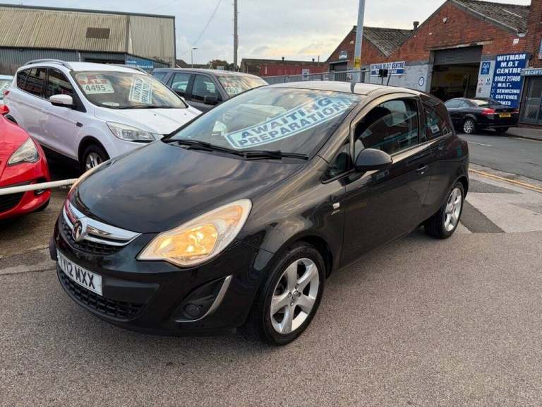 2012 Vauxhall Corsa 1.2 Active 3dr HATCHBACK PETROL Manual