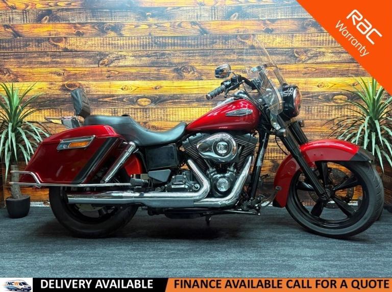 2011 Harley-Davidson DYNA SWITCHBACK FXDF Candy Red / Vivid Black   Petrol Manual