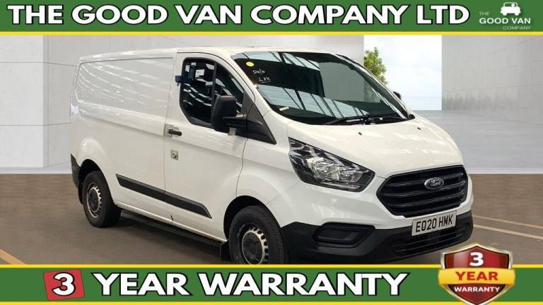 2020 Ford Transit Custom L1 H2 Leader Tdci SWB 300 With Parking Sensors, Side Loading Door, Bulkh...