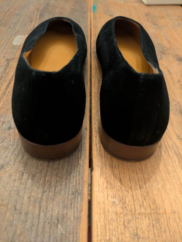 Sezane Matilda Balerines, black, UK5, FR38, Brand new
