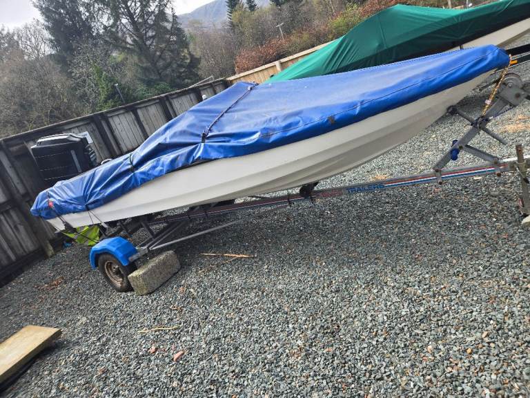1992 Fletcher Arrowsport GTO Mercury 115hp outboard Trailer