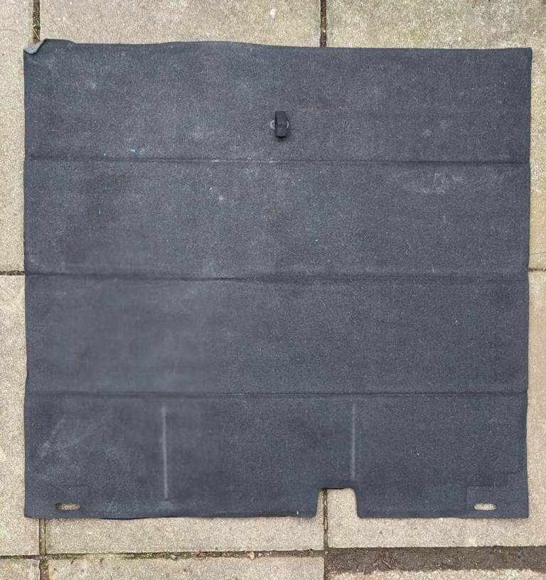 Van folding boot mat.