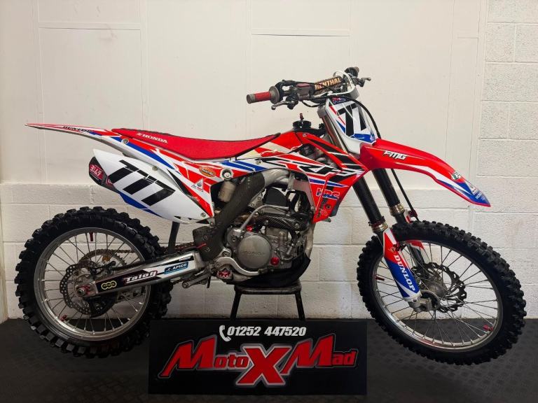 2016 Honda CRF 250 Fantastic spec twin pipe motocross bike with warranty 