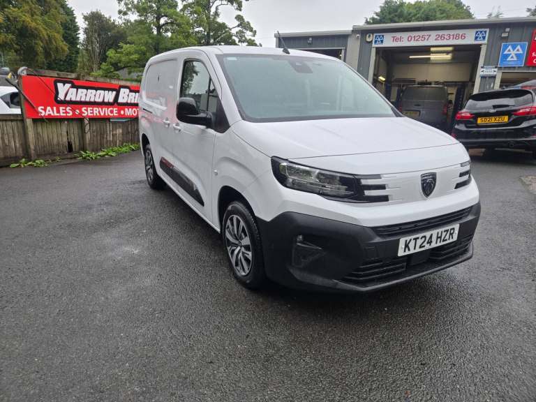 2024 Peugeot Partner 1.5 BlueHDi 100 Asphalt Van PANEL VAN Diesel Manual